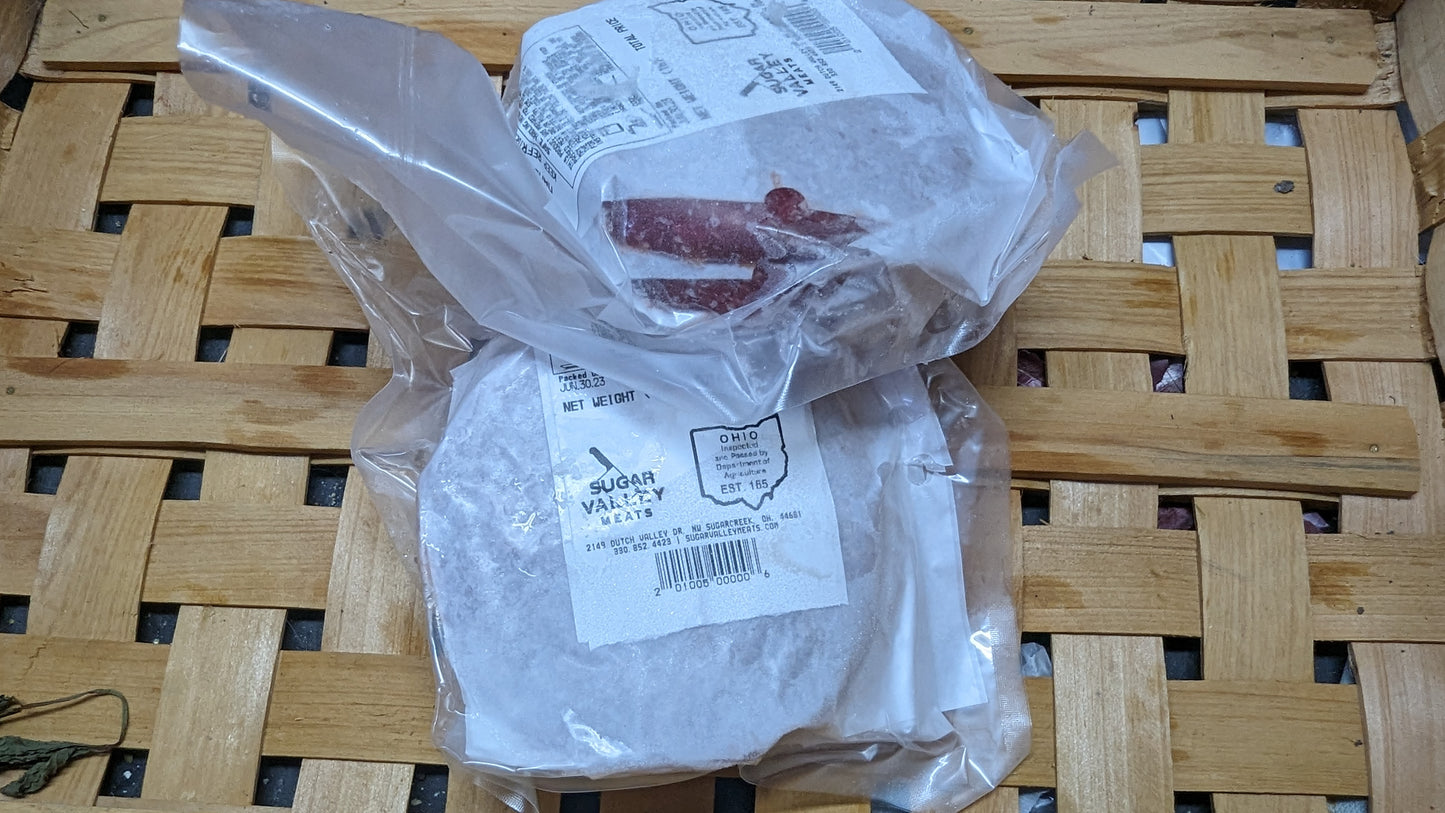 4x 1/4lb Patties