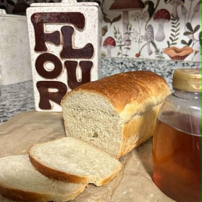 Soft Honey Sandwich Bread (Yeast)